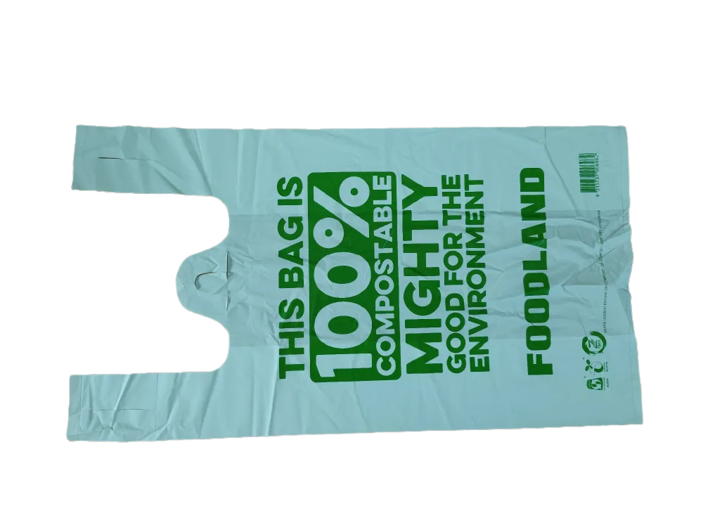 Biodegradable Perforated T-Shirt Bags on Roll Supplier - OZ Bio Pack 9